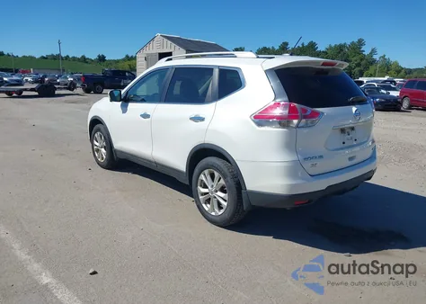 2014 Nissan Rogue Sv z USA, uszkodzony, nr VIN 5N1AT2MV4EC764612